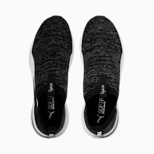 SOFTRIDE Rift Knit One8 Unisex Running Shoes, PUMA Black-PUMA White, extralarge-IND