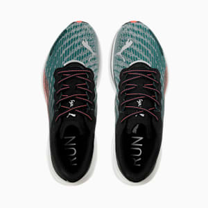 one8 Virat Kohli Deviate Nitro 2 Men's Running Shoes, Varsity Green-Lava Blast