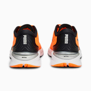 Electrify Nitro 2 Youth Running Shoes, Ultra Orange-PUMA Black-PUMA Silver, extralarge-IND