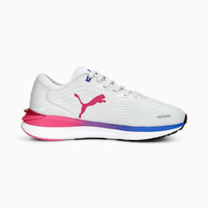 Electrify NITRO 2 Running Shoes Youth, Feather Gray-PUMA White, extralarge