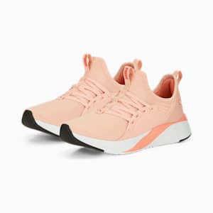 SOFTRIDE Sophia 2 Girl's Shoes, Rose Dust-Hibiscus Flower-PUMA White, extralarge-IND