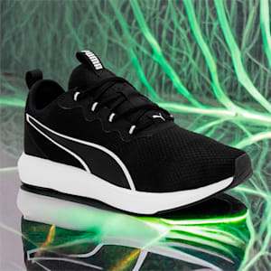 SOFTRIDE Cruise 2 Unisex Running Shoes, PUMA Black-PUMA White, extralarge-IND