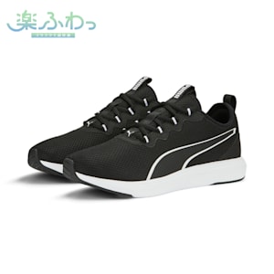 ユニセックス ランニング ソフトライド クルーズ 2 ランニングシューズ, PUMA Black-PUMA White