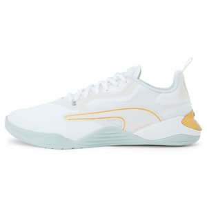 Fuse 2.0 x WIT Training Shoes, PUMA White-Platinum Gray-Puma Team Gold