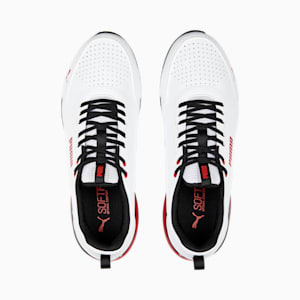 Zapatos deportivos audaces Tazon Advance para hombre, PUMA White-PUMA Black-For All Time Red