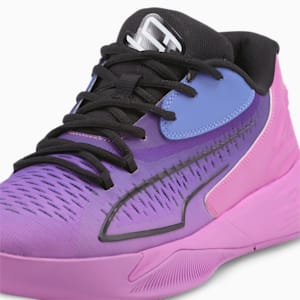 Zapatos de básquetbol Stewie 1 Causing Trouble para mujer, Mauve Pop-PUMA Black