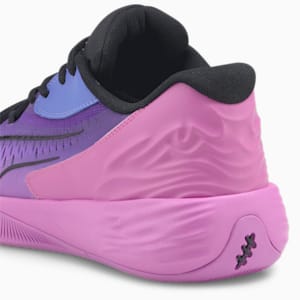Zapatos de básquetbol Stewie 1 Causing Trouble para mujer, Mauve Pop-PUMA Black