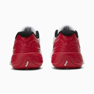 STEWIE x TEAM Stewie 1 Women's Basketball Sneakers, PUMA White-Tango Red, extralarge
