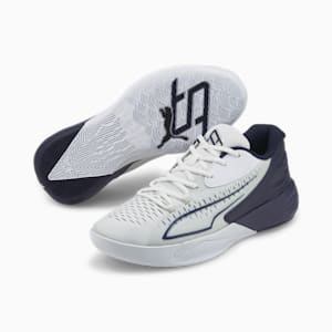 STEWIE x TEAM Stewie 1 Women's Basketball Sneakers, PUMA White-Peacoat, extralarge
