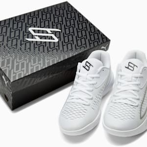 Zapatos deportivos de básquetbol Stewie 1 Team para mujer, PUMA White-Quarry