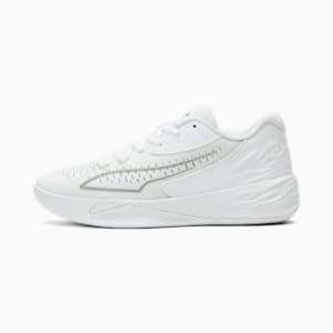 Zapatos de básquetbol Stewie 1 Team para mujer, PUMA White-Quarry