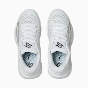 Zapatos de básquetbol Stewie 1 Team para mujer, PUMA White-Quarry