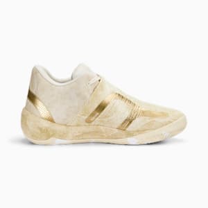 Zapatos para básquetbol Rise NITRO Nephrite, Frosted Ivory-Metallic Gold