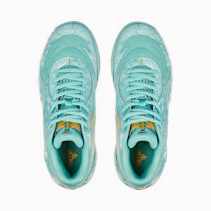 Zapatos para básquetbol MB.02 Jade, Lake Green-Puma Team Gold