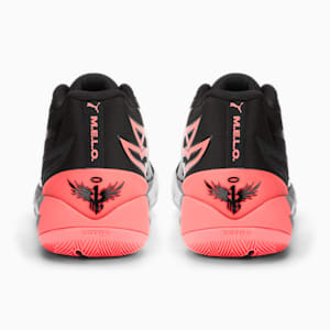 Zapatos deportivos para básquetbol MB.02 Flare, PUMA Black-Sunset Glow
