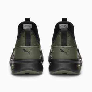SOFTRIDE Enzo Evo Slip Spkle Unisex Shoes, Green Moss-PUMA Black, extralarge-IND