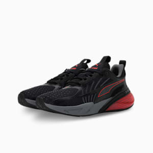 X-Cell Action Unisex Running Shoes, PUMA Black-For All Time Red-Cool Dark Gray, extralarge-IND