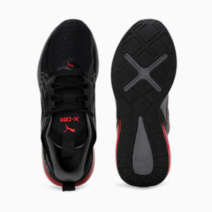 X-Cell Action Unisex Running Shoes, PUMA Black-For All Time Red-Cool Dark Gray, extralarge-IND