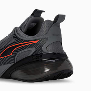 X-Cell Action Running Shoes, Cool Dark Gray-PUMA Black-Flame Flicker, extralarge-IND