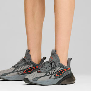 X-Cell Action Running Shoes, Cool Dark Gray-PUMA Black-Flame Flicker, extralarge-IND