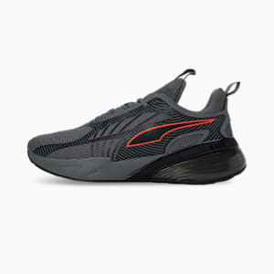 X-Cell Action Running Shoes, Cool Dark Gray-PUMA Black-Flame Flicker, extralarge-IND