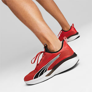 ユニセックス ハイパードライブプロフォーム スピード ランニングシューズ, For All Time Red-PUMA Black-Feather Gray
