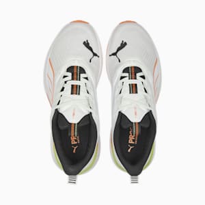 Hyperdrive ProFoam SPEED Running Shoes, PUMA White-PUMA Black-Ultra Orange-Fast Yellow, extralarge