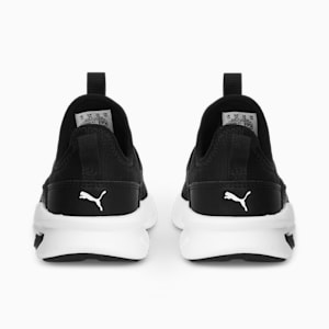 キッズ ソフトライド エンゾ EVO スリッポン スニーカー 17-21cm, PUMA Black-PUMA White