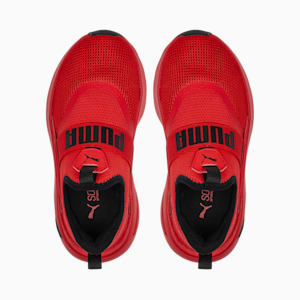 Softride Enzo Evo Slip-On Kids' Shoes, For All Time Red-PUMA Black, extralarge-IND