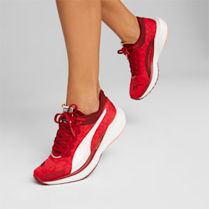 PUMA x CIELE Deviate NITRO 2 Women's Running Shoes, Vibrant Red, extralarge-GBR