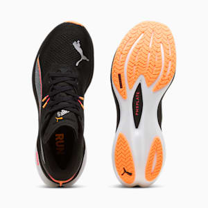 Chaussures de course à pied Deviate NITRO™ 3 Wide Homme, PUMA Black-Sunset Glow-Sun Stream, extralarge