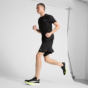 Deviate NITRO™ 3 WIDE Men's Running Shoes, PUMA Black-Yellow Alert, extralarge