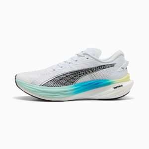 Zapatillas de correr Deviate NITRO™ 3 WIDE para hombre, PUMA White-Speed Blue, extralarge