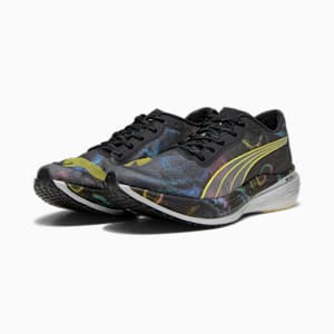 Deviate NITRO™ Elite 2 'Marathon Series' Men's Running Shoes, PUMA Black-PUMA Silver-Yellow Blaze, extralarge-IND