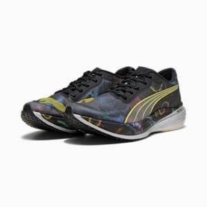 Deviate NITRO™ Elite 2 'Marathon Series' Men's Running Shoes, PUMA Black-PUMA Silver-Yellow Blaze, extralarge