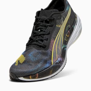 Tenis para correr Deviate NITRO Elite 2 'Marathon Series' Hombre, PUMA Black-PUMA Silver-Yellow Blaze, extralarge
