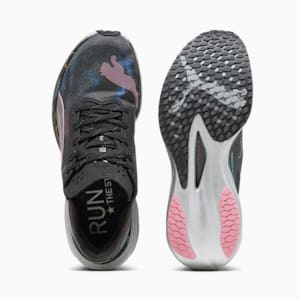 Tenis para correr Deviate NITRO Elite 2 'Marathon Series' Mujer, PUMA Black-Strawberry Burst-Yellow Blaze, extralarge