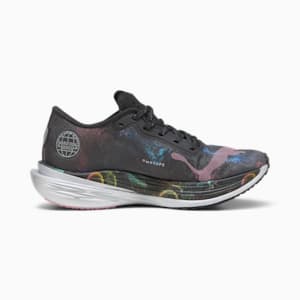 Deviate NITRO Elite 2 'Marathon Series' Women's Running Shoes, PUMA Black-Strawberry Burst-Yellow Blaze, extralarge-GBR