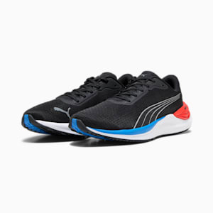 Electrify NITRO 3 Men's Running Shoes, PUMA Black-For All Time Red, extralarge-IND