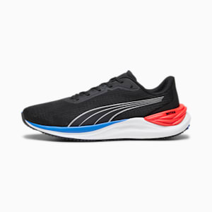 Electrify NITRO 3 Men's Running Shoes, PUMA Black-For All Time Red, extralarge-IND