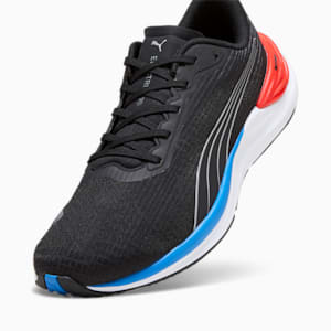 Electrify NITRO 3 Men's Running Shoes, PUMA Black-For All Time Red, extralarge-IND