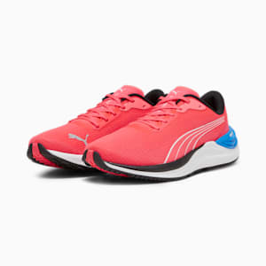 Electrify NITRO 3 Men's Running Shoes, Fire Orchid-PUMA Black, extralarge-IND