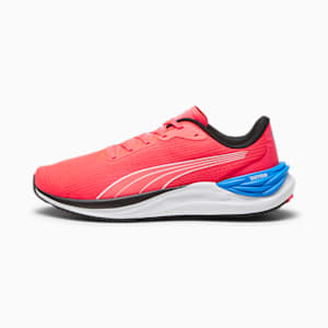 Electrify NITRO 3 Men's Running Shoes, Fire Orchid-PUMA Black, extralarge-IND