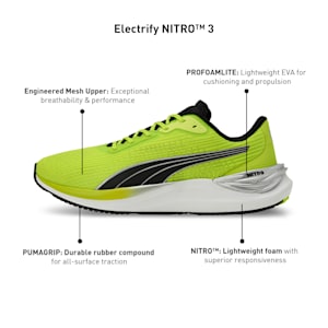Electrify NITRO™ 3 Men's Running Shoes, Lime Pow-PUMA Black-PUMA Silver, extralarge-IND