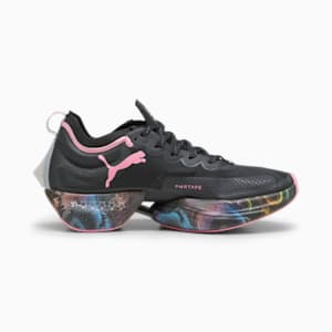 Fast-R NITRO Elite 'Marathon Series' Women's Running Shoes, PUMA Black-Strawberry Burst-Yellow Blaze, extralarge-GBR