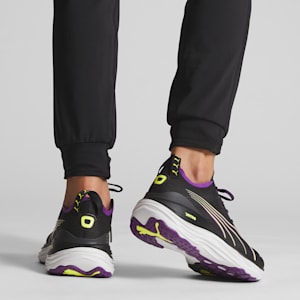 ForeverRun NITRO™ Winterized Women's Running Shoes, PUMA Black-Purple Pop-Yellow Burst, extralarge