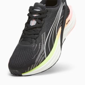 Run XX NITRO 2 Women's Running Shoes, PUMA Black-Koral Ice-Speed Green-PUMA Silver, extralarge-GBR