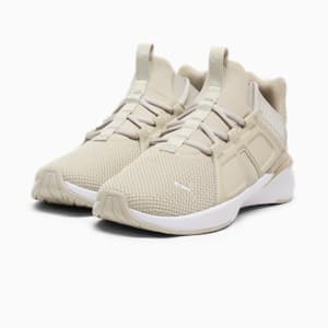 Tenis para correr con malla para hombre Contempt Demi Remix, Desert Dust-Vapor Gray, extralarge