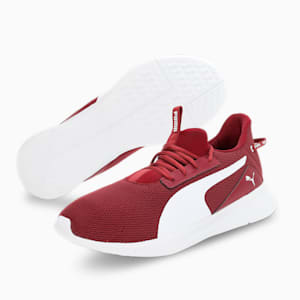 Smooth Walk Men's Running Shoes, Team Regal Red-PUMA White, extralarge-IND