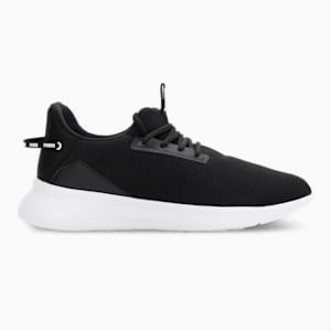 Smooth Walk Men's Running Shoes, PUMA Black-PUMA White, extralarge-IND